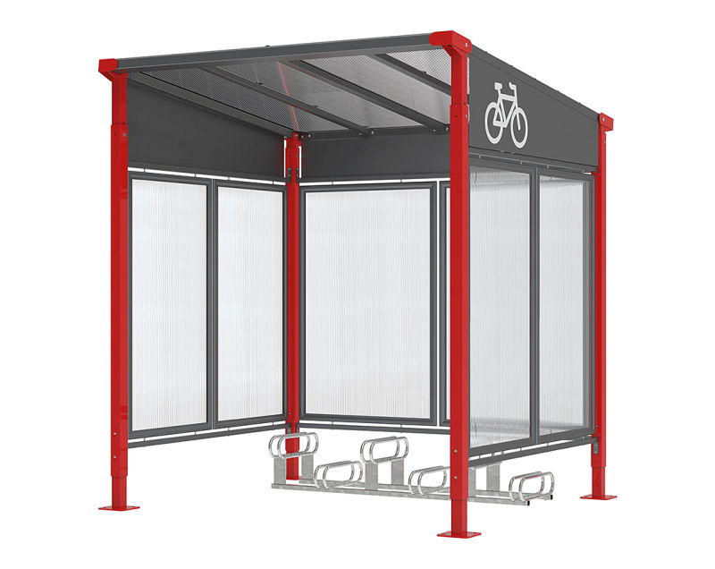 (obrázek pro) Symbol bicyklu na podstřešních zástěnách proti větru (pár)
