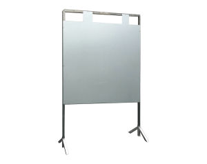 (obrázek pro) Volební vývěsní panel 150x170 cm, 2 kandidáti, profil 30x30 mm, zinkovaný